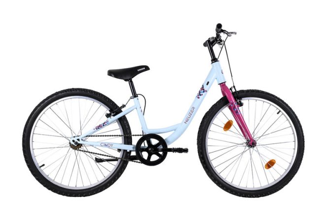 CINDY 24 1S BABYBLUE /MAGENTA Gyerek Kerékpár