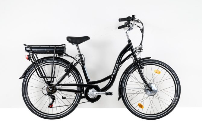 Neuzer Genova női E-bike 26" fekete