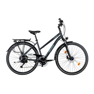 Neuzer Firenze 400 női antracit/ neon türkiz matt 19