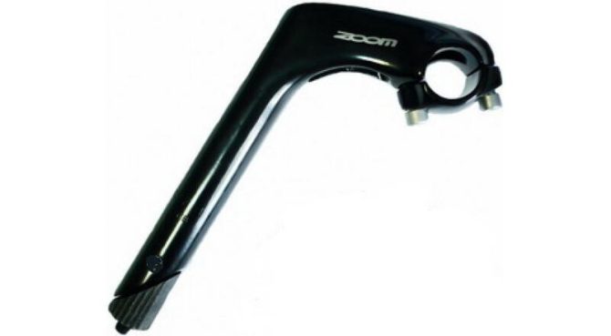 KORMÁNYNYAK ALU 22,2 90/180MM HS-C80-2 FEKETE CITY