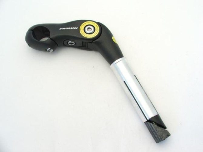 KORMÁNNYAK ÁLLITHATÓ 22,2 ALU. 85/180MM  FEKETE PROMAX A-HEAD