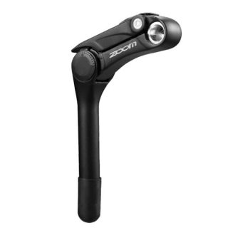 KORM.NYAK ÁLLITHATÓ 25,4 ALU 110/180MM ZOOM MATT FEKETE