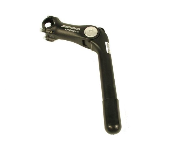 KORM.NYAK ÁLLITHATÓ 25,4 ALU 110/180MM ZOOM MATT FEKETE