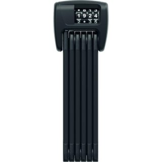   ABUS hajtogatható lakat számzárral BORDO 6000C/90, SH tartóval, fekete