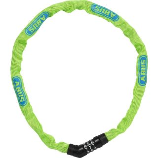 ABUS láncos lakat számzárral Steel-O-Chain 4804C/75, lime