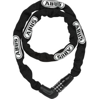   ABUS láncos lakat számzárral Steel-O-Chain 5805C/110, fekete