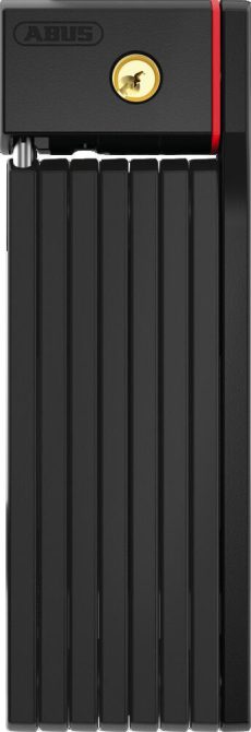 ABUS hajtogatható lakat uGrip BORDO Big 5700/100, SH tartóval, fekete
