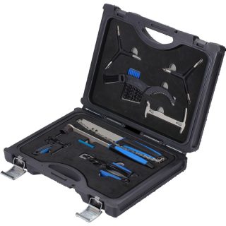   BBB Cycling kerékpáros szerszám - lánc- és kazetta karbantartó készlet BTL-225 Chain&Cassette Set, minden szerszámot tartalmaz a lánc és a fogaskoszorú szereléséhez