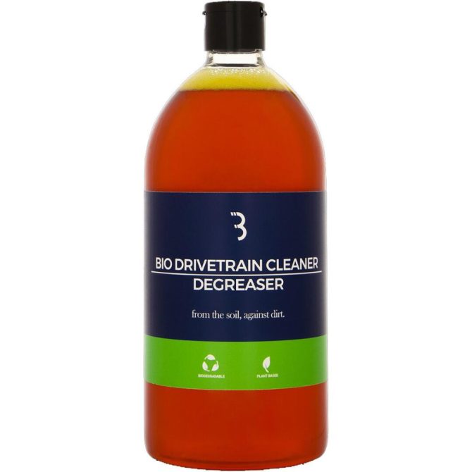 BBB Cycling kerékpáros szerszám - tisztító és zsírtalanító folyadék BTL-250 BioDrivetrain Cleaner, kazetta és lánctisztító, biológiailag lebomlik, 1 liter