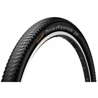   Continental MTB kerékpáros külső gumi 50-559 Double Fighter III 26x1,9 fekete/fekete