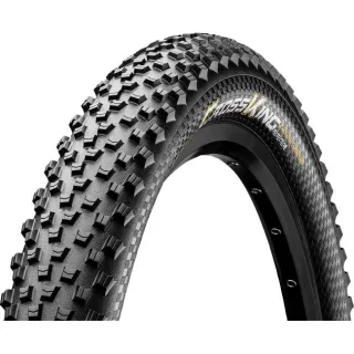   Continental MTB kerékpáros külső gumi 70-584 Cross King 2.8 ProTection 27,5x2,8 fekete/fekete, Skin hajtogathatós