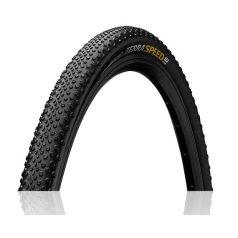   Continental gravel-cyclocross kerékpáros külső gumi 35-622 Terra Speed ProTection 28x1,35 fekete/fekete, Skin hajtogathatós
