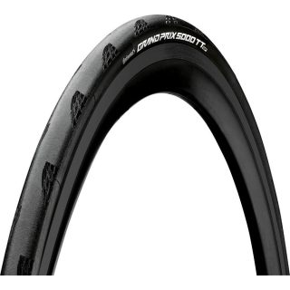   Continental országúti kerékpáros külső gumi 25-622 Grand Prix 5000 TT TR Tour de France Limited, hookless felni kompatibilis, tubeless ready, fekete/fekete, hajtogathatós
