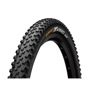   Continental MTB kerékpáros külső gumi 55-559 Cross King 2.2 ShieldWall 26x2,2 fekete/fekete, Skin hajtogathatós