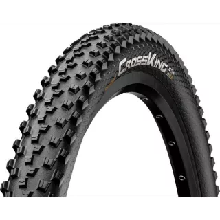   Continental MTB kerékpáros külső gumi 55-559 Cross King 2.2 26x2,2 fekete/fekete, Skin