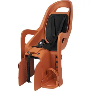   Polisport hátsó gyerekülés Groovy Maxi CFS, csomagtartóra szerelhető, karamell/fekete