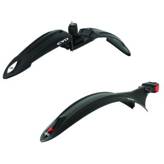   Polisport sárvédő szett CROSS COUNTRY EVO 26/27,5/29", gyorskioldós, fekete