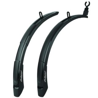   Polisport sárvédő szett EXPANDER gyerek 20/24", 55 mm széles, csavaros, fekete