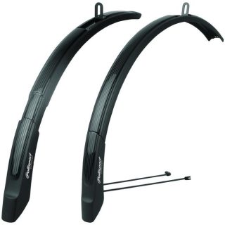   Polisport sárvédő szett EXPANDER cross 26/27.5/29", 65 mm széles, pálcás, fekete