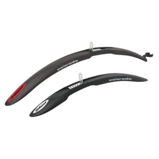   Polisport sárvédő szett COLORADO 24"-26", csavaros, fekete