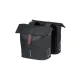 Basil dupla táska City Double Bag, Universal Bridge System, fekete