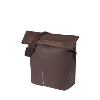   Basil egyoldalas táska City Shopper Vegan bőr, Hook ON, barna