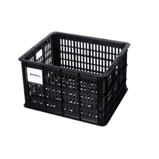 Basil láda Crate M, újrahasznosított, fekete