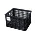 Basil láda Crate M, újrahasznosított, fekete