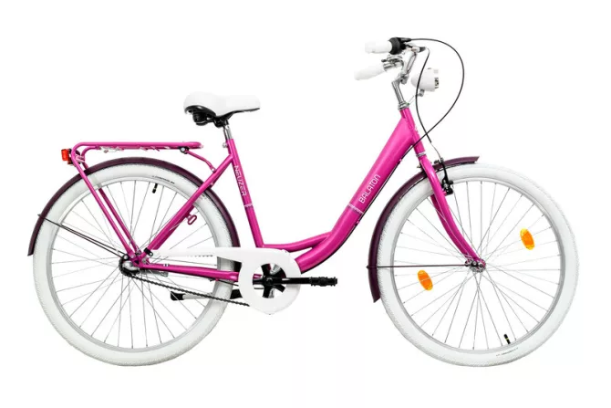 Neuzer balaton premium 26 n3 női városi kerékpár pink