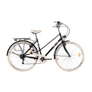 Neuzer Urban Life 6 női 19 fekete Kerékpár