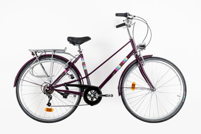 Neuzer Urban Life 6 női 19 Lila Kerékpár