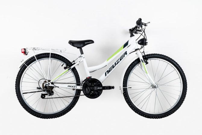 Neuzer MOON 24 CITY UNISEX 13" Fehér Kerékpár