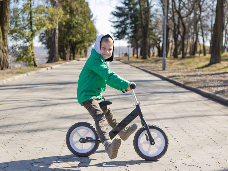 Futóbicikli, a lurkók nagy kedvence